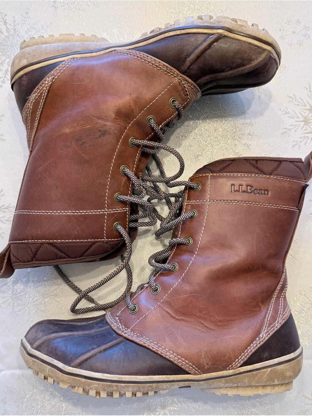 LL Bean bar harbor tek 2.5 duck boot 301344 Women’s 7 waterproof